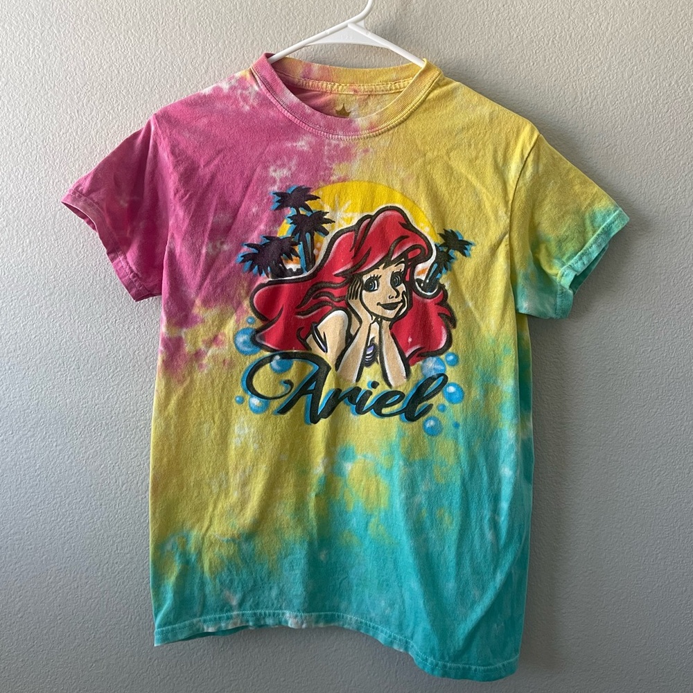 Disney Ariel Tie Dye T Shirt